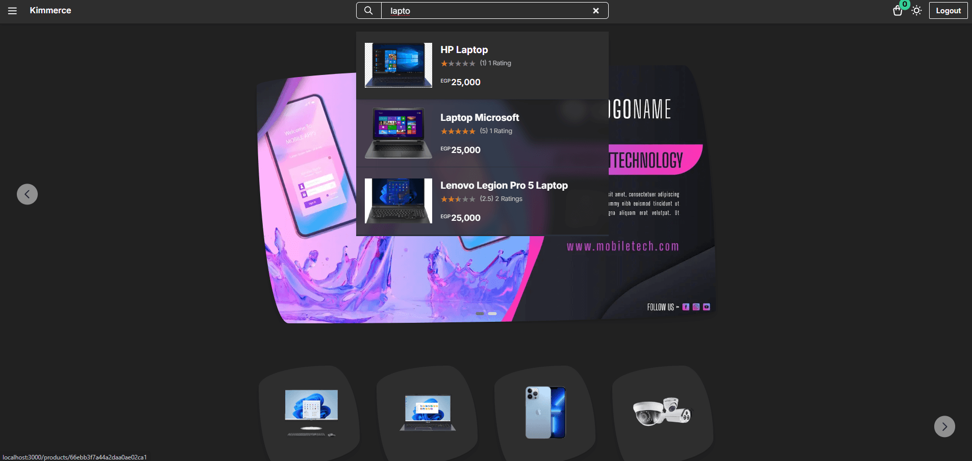 E-commerce Application